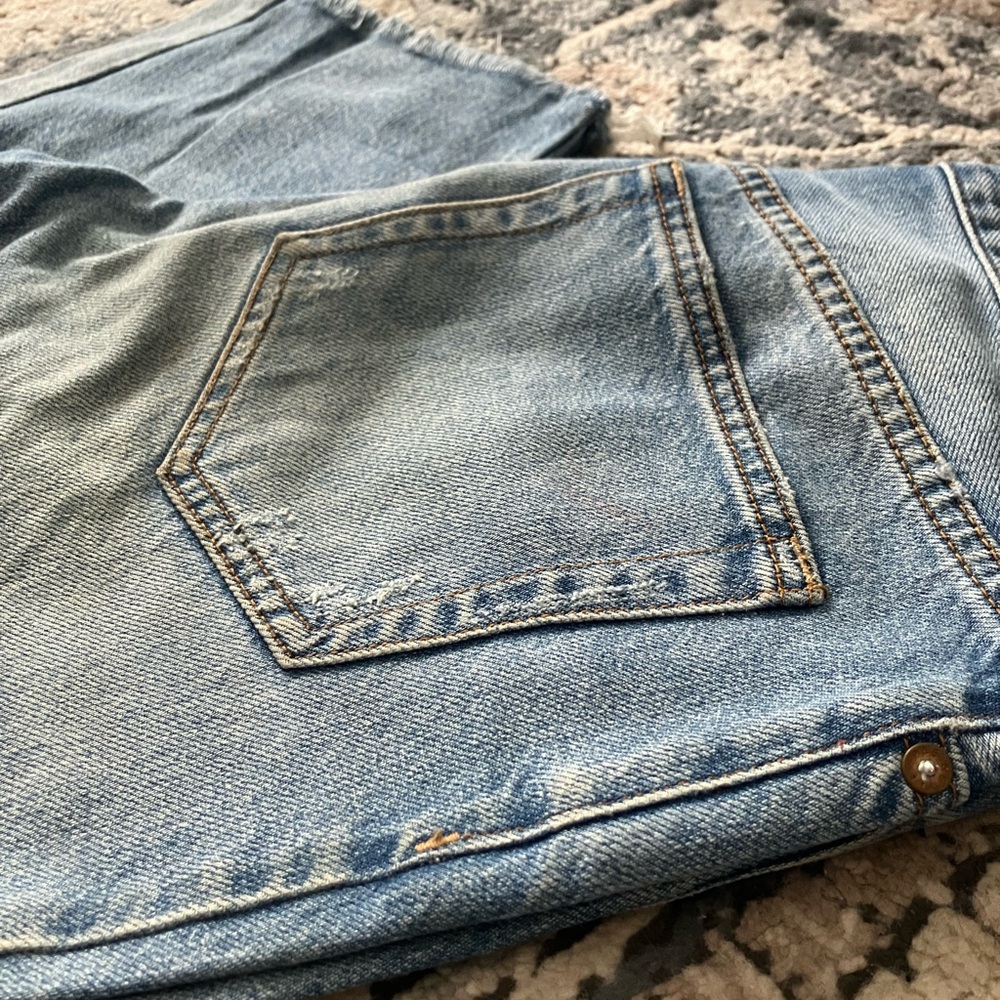 Free people cropped jeans